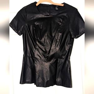 Forever 21 Leather shirt